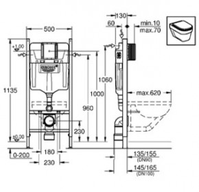    Grohe Rapid SL 388780A0 6