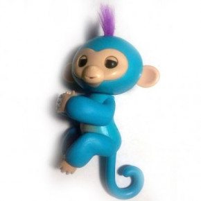     Bambi Fingerlings Happy Monkey 801 Light blue 3