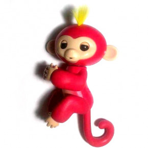     Bambi Fingerlings Happy Monkey 801 Red 3