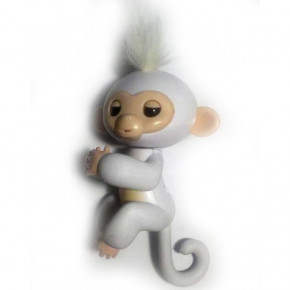     Bambi Fingerlings Happy Monkey 801 White