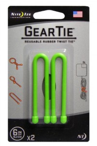   Nite Ize Gear Tie 6 2  (094664018129)