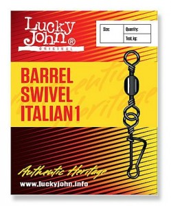 - Lucky John Barrel Swivel Italian 5051-001 (  - 10 )