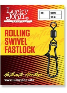 - Lucky John Rolling Swivel Fast Lock LJ5025-008 (  - 10 )