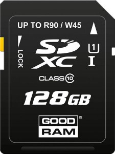   Goodram SDXC 128GB UHS-I Class 10 (SDC128GXCUHS1GRR10)