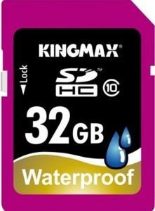   Kingmax SDHC 32GB Class10 WaterProof (KM32GSDHC10W)