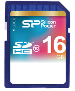   Silicon Power 16GB SDHC Class 10 (SP016GBSDH010V10)