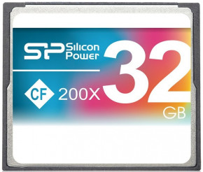   Silicon Power 32GB CF 200X (SP032GBCFC200V10)