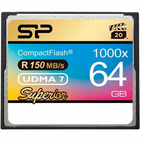   Silicon Power 64GB CF 1000X (SP064GBCFC1K0V10)