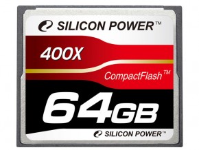   Silicon Power 64GB Compact Flash (400x) (SP064GBCFC400V10)