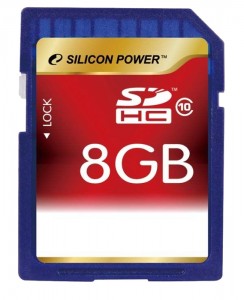   Silicon Power SDHC 8 GB Class 10 (SP008GBSDH010V10)