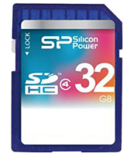   Silicon Power SDHC 32 GB Class 4 (SP032GBSDH004V10)