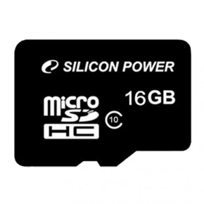   Silicon Power microSDHC 16Gb Class 10