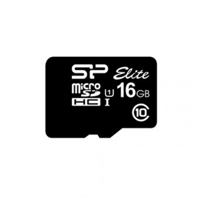   Silicon Power microSDHC 16Gb Elite UHS-1