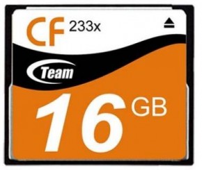   Team Compact Flash 16GB (233x) (TCF16G23301)