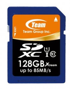   Team SDXC 128GB UHS-I (TSDXC128GUHS01)