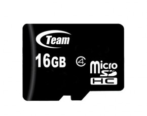   Team microSDHC 16GB Class 4 (TUSDH16GCL402)