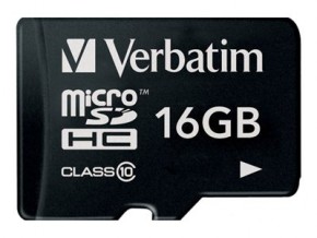   Verbatim Premium microSDHC 16GB Class 10 (44082)