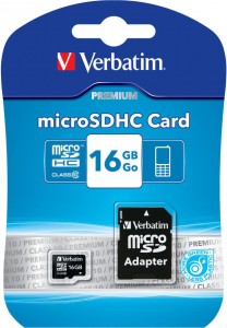   Verbatim Premium microSDHC 16GB Class 10 (44082) 3