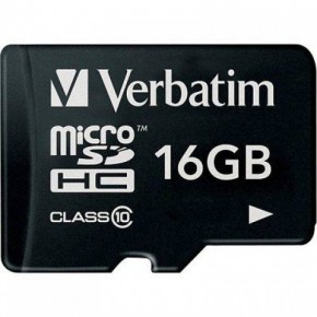   Verbatim microSDHC 8Gb 44012 Class 10