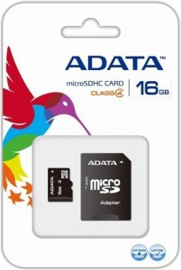   A-Data microSDHC 16GB Class 4 (AUSDH16GCL4-RA1) 3