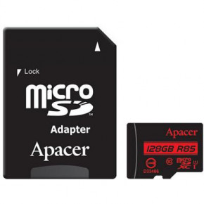    Apacer 128GB microSDXC Class10 UHS-I (AP128GMCSX10U5-R) (0)