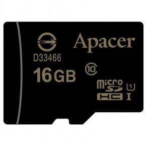  ' Apacer 16GB microSDHC UHS-I Class10 (AP16GMCSH10U1-RA)