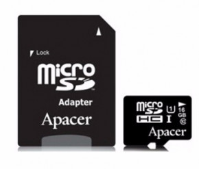   Apacer 16  MicroSDHC Class 10