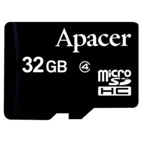   Apacer microSDHC Class4 32GB (AP32GMCSH4-RA)