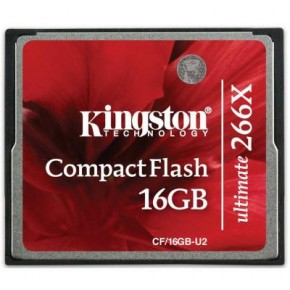   Kingston Compact Flash 64Gb Kingston Ultimate 266x (CF/64GB-U2)