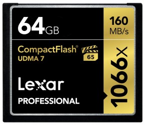   Lexar CF 64GB 1066X Professional (LCF64GCRBEU1066)