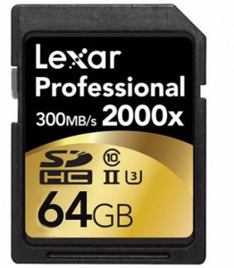   Lexar Pro 64GB SDXC C10 UHS-II U3 R300/W260MB/s 4K (LSD64GCRBEU2000R) 3