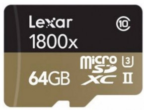   Lexar Pro 64GB 4K + SD + USB reader (LSDMI64GCRBEU1800R) 3