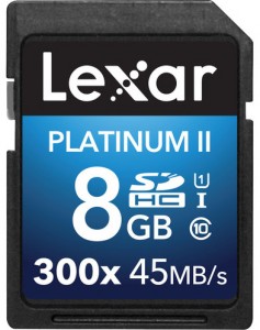   Lexar SDHC 8GB