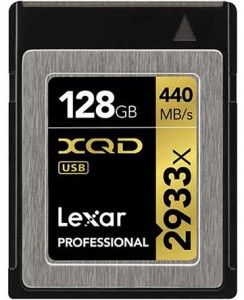   Lexar XQD 128GB 2933X Professional (LXQD128CRBEU2933)