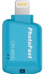   PhotoFast iOS Card Reader CR8800 Blue