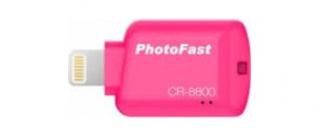   PhotoFast iOS Card Reader CR8800 Red