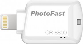   PhotoFast iOS Card Reader CR8800 White 3