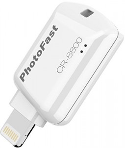   PhotoFast iOS Card Reader CR8800 White 5