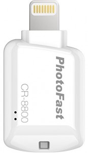   PhotoFast iOS Card Reader CR8800 White