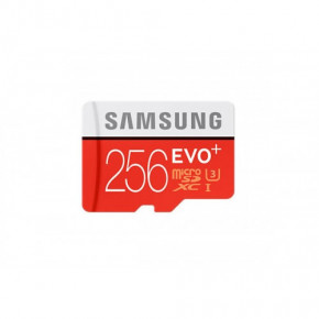   Samsung 256GB EVO Plus microSDXC UHS-I U3 lass10  3