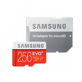   Samsung 256GB EVO Plus microSDXC UHS-I U3 lass10 