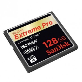   Sandisk 128 GB Extreme Pro CompactFlash SDCFXPS-128G-X46 3