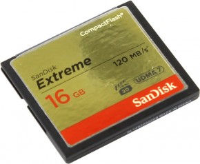   Sandisk 16 GB Extreme CompactFlash SDCFXS-016G-X46