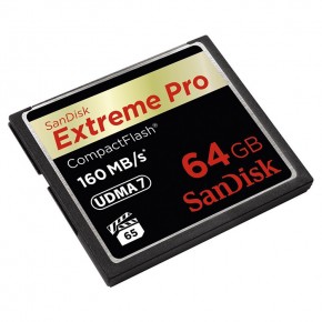   Sandisk Compact Flash 64GB eXtreme Pro 160MB/s (SDCFXPS-064G-X46) 3