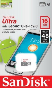   Sandisk Ultra 16GB microSDHC Class 10 UHS-I 48MB/s (SDSQUNB-016G-GN3MN) 4