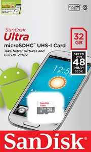   Sandisk Ultra microSDHC 32GB (SDSQUNC-032G-GN3MN) 3