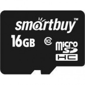  ' Smartbuy microSDHC 16GB Class 10 (SB16GBSDCL10-00)