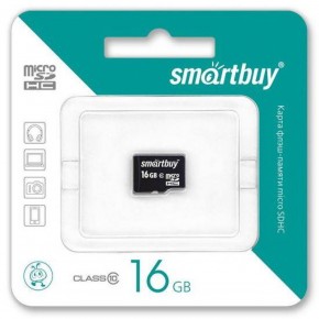  ' Smartbuy microSDHC 16GB Class 10 (SB16GBSDCL10-00) 3