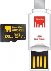   Strontium microSD 128GB Class 10 USH-I (SRN128GTFU1T)