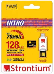   Strontium microSD 128GB Class 10 USH-I (SRN128GTFU1T) 3